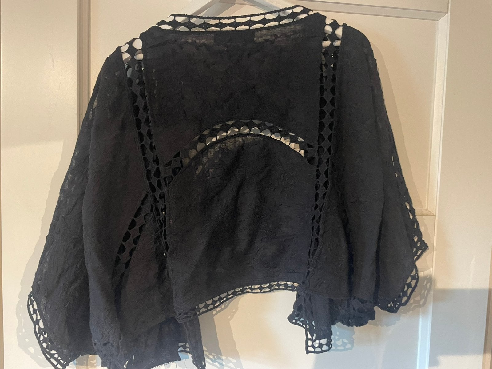 Kanten bolero vest one size guts&gusto, Ophalen of Verzenden, Zo goed als nieuw, Maat 38/40 (M), Zwart
