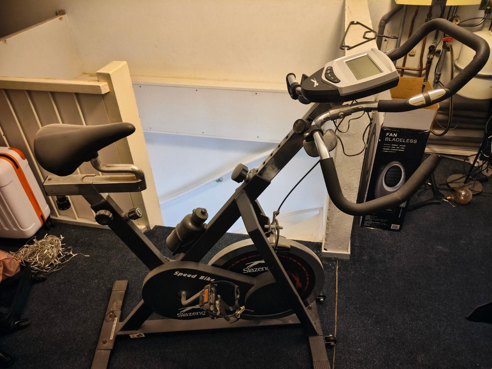 Spinningfiets Slazenger, Sport en Fitness, Gebruikt, Benen, Spinningfiets, Ophalen of Verzenden