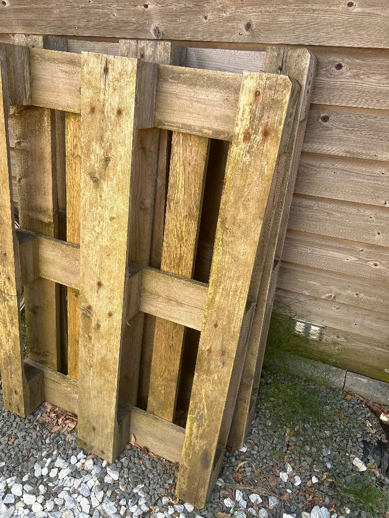 Europallets 2 stuks vandaag op te halen!, Ophalen, Gebruikt
