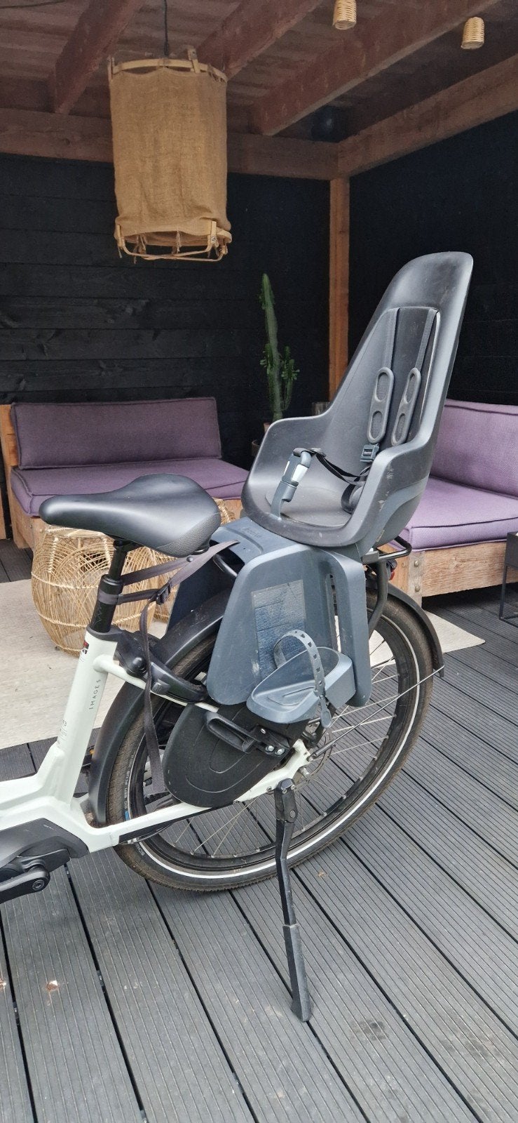 Bobike One Maxi Fietsstoeltje Achter - Urban Black, Achterzitje, 9 t/m 18 kg, Ophalen of Verzenden, Bobike