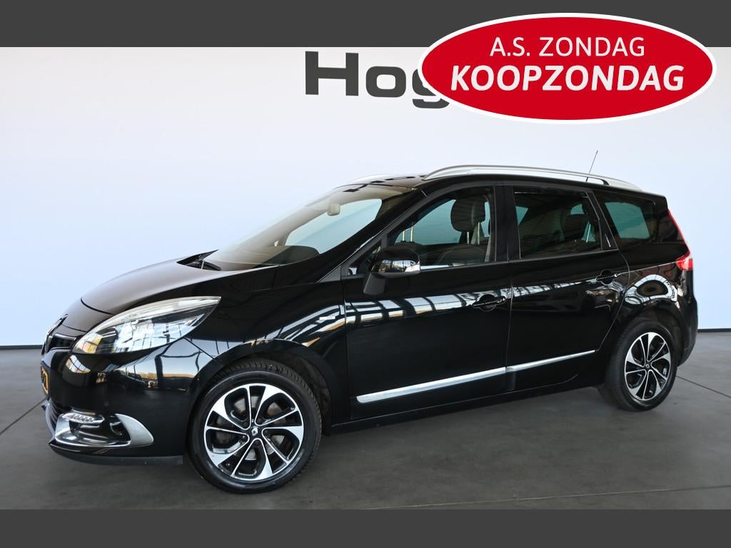 Renault Grand Scénic 1.5 dCi Bose Automaat Clima Navigatie, Euro 5, Gebruikt, 4 cilinders, Leder en Stof