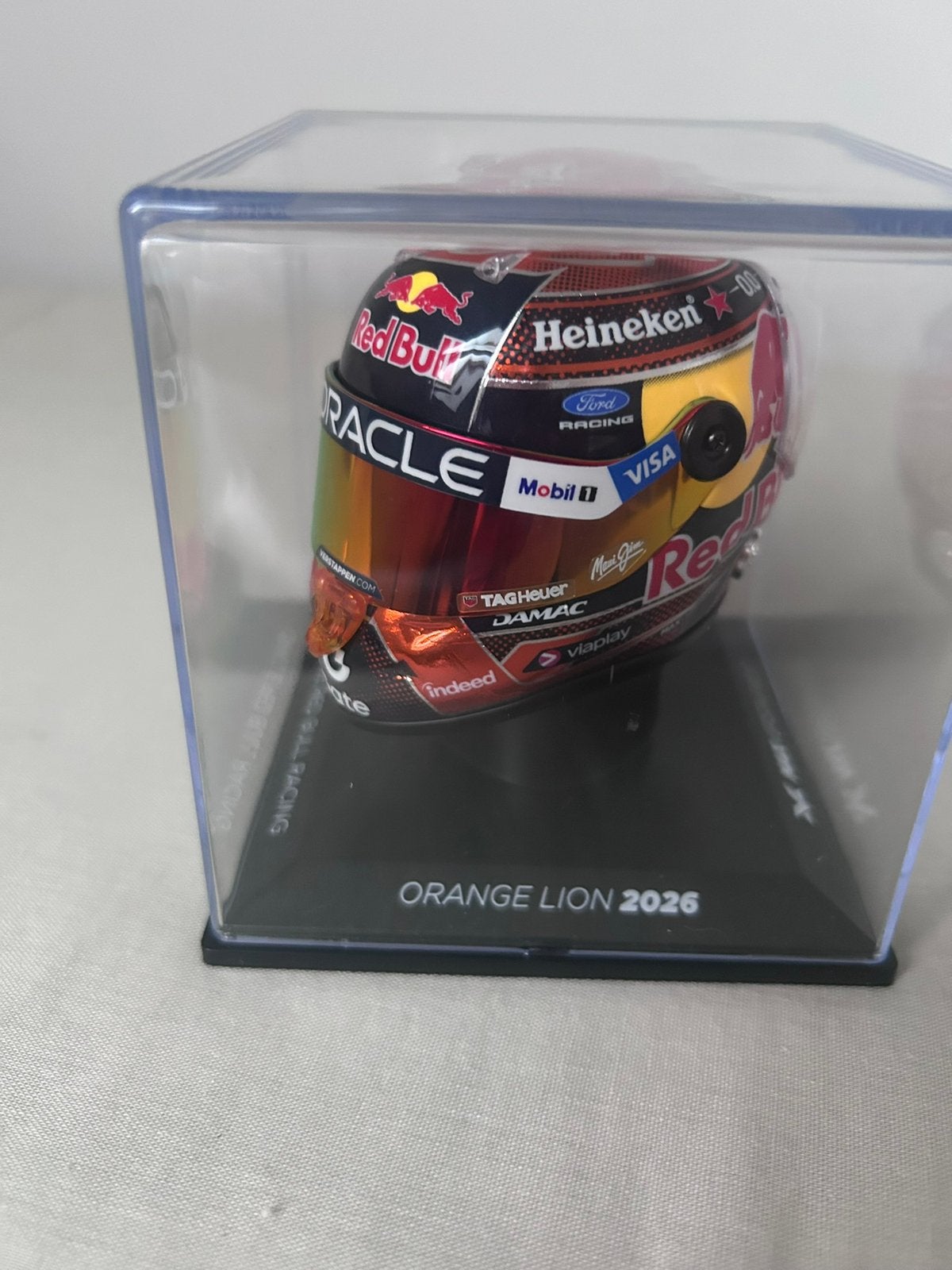 Max helm 1:24 nieuw, Verzamelen, Ophalen of Verzenden, Zo goed als nieuw, Formule 1