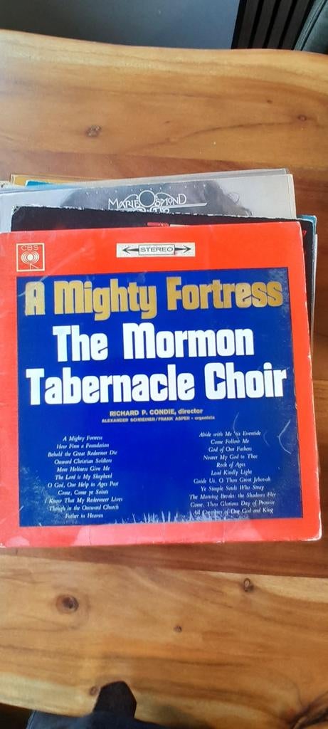 LP: A Mighty Fortress - The Mormon Tabernacle Choir, Ophalen of Verzenden, Gebruikt, 12 inch