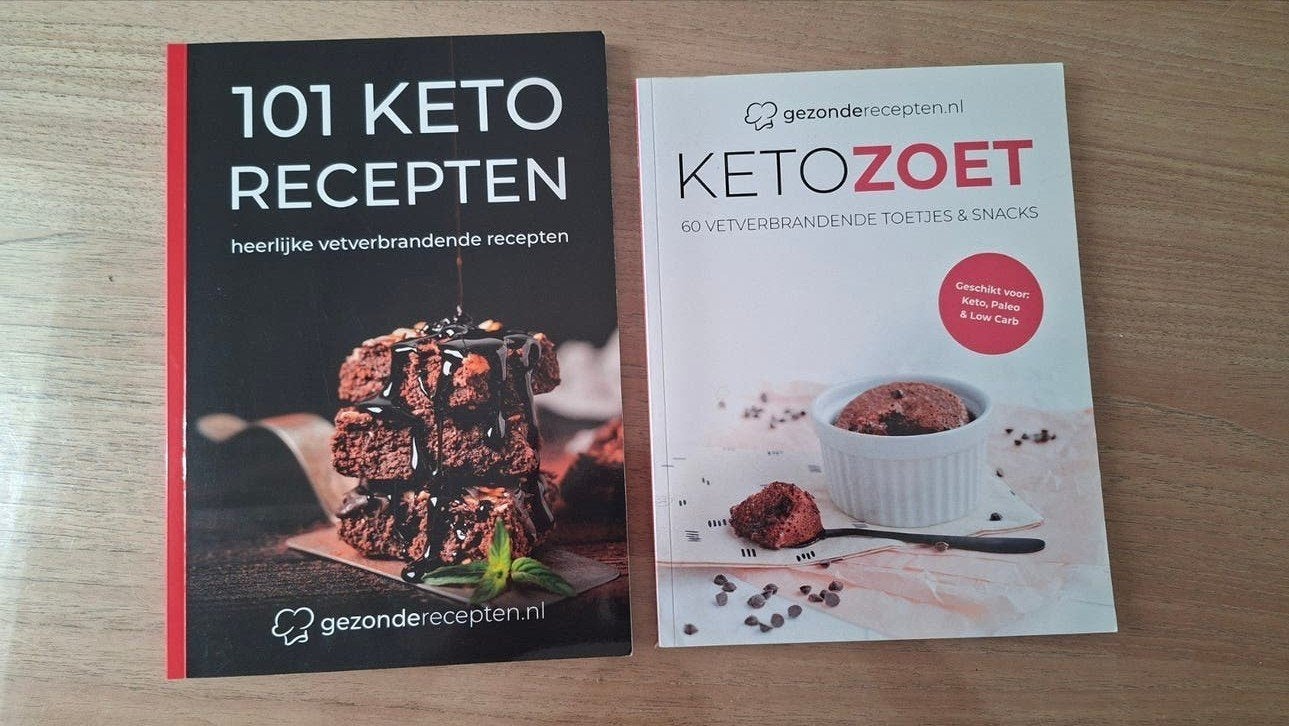Keto Zoet & 101 Keto Recepten: Gezond Koken, Boeken, Hoofdgerechten, Gezonde Recepten, Ophalen of Verzenden, Zo goed als nieuw