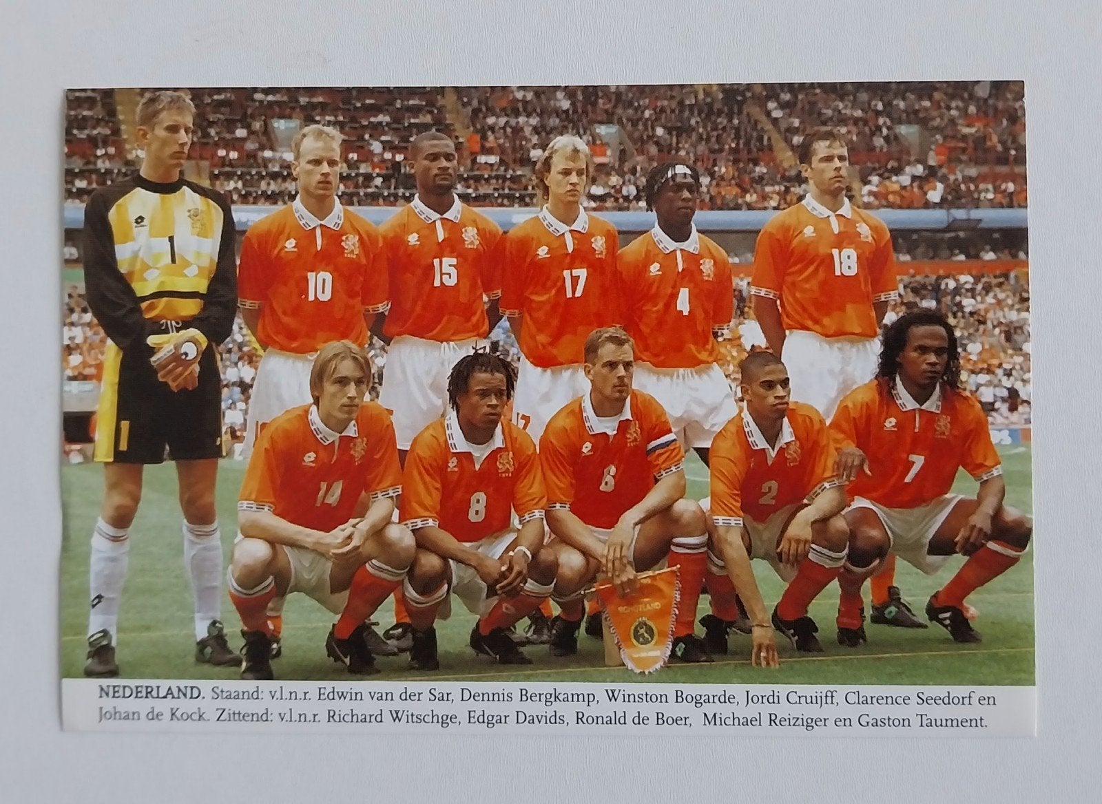 Voetbal nostalgie., Ophalen of Verzenden, Zo goed als nieuw, Buitenlandse clubs