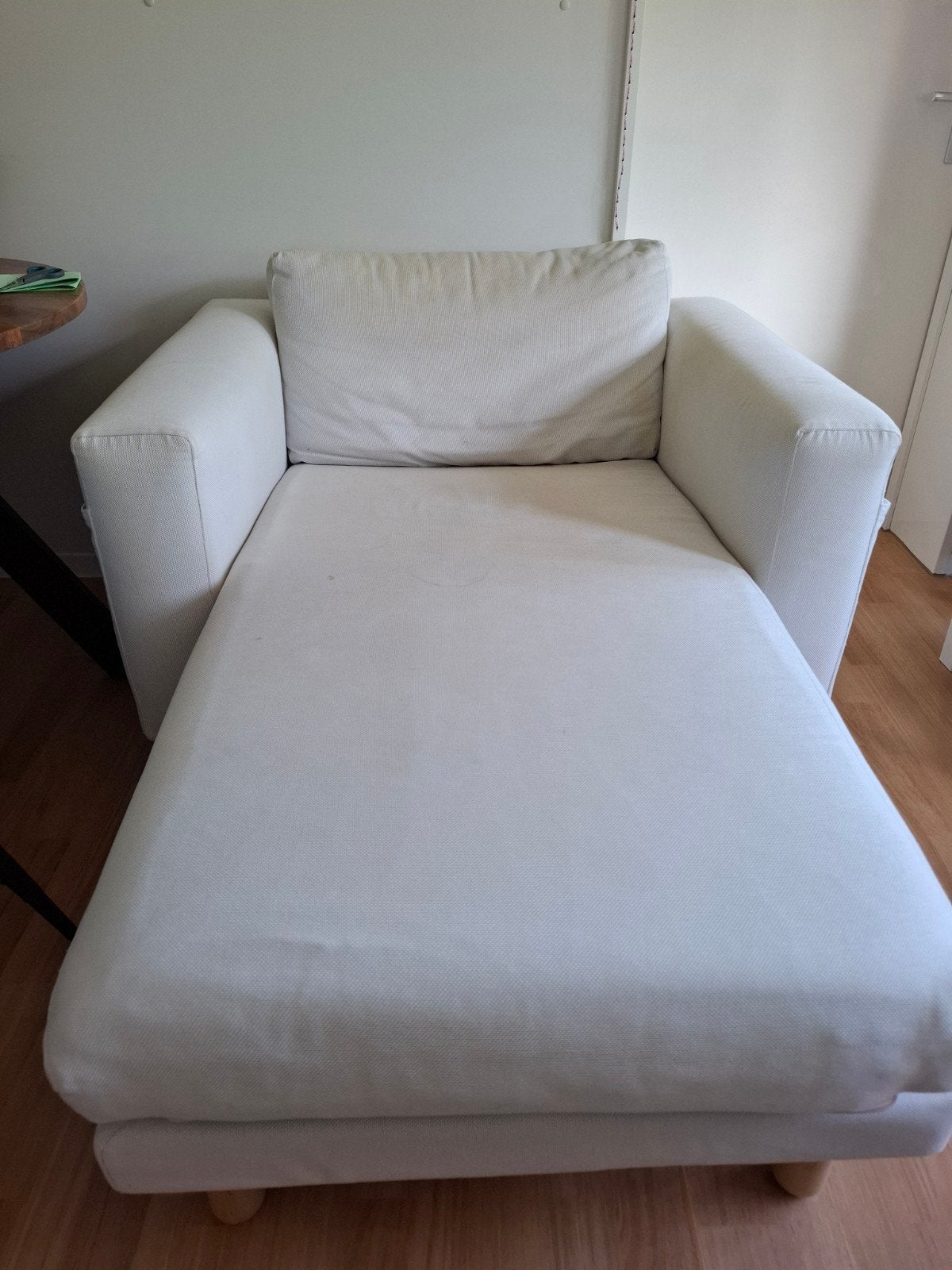 IKEA NORSBORG Chaise longue Bankje, Ophalen, Gebruikt, Eenpersoons, Minder dan 150 cm