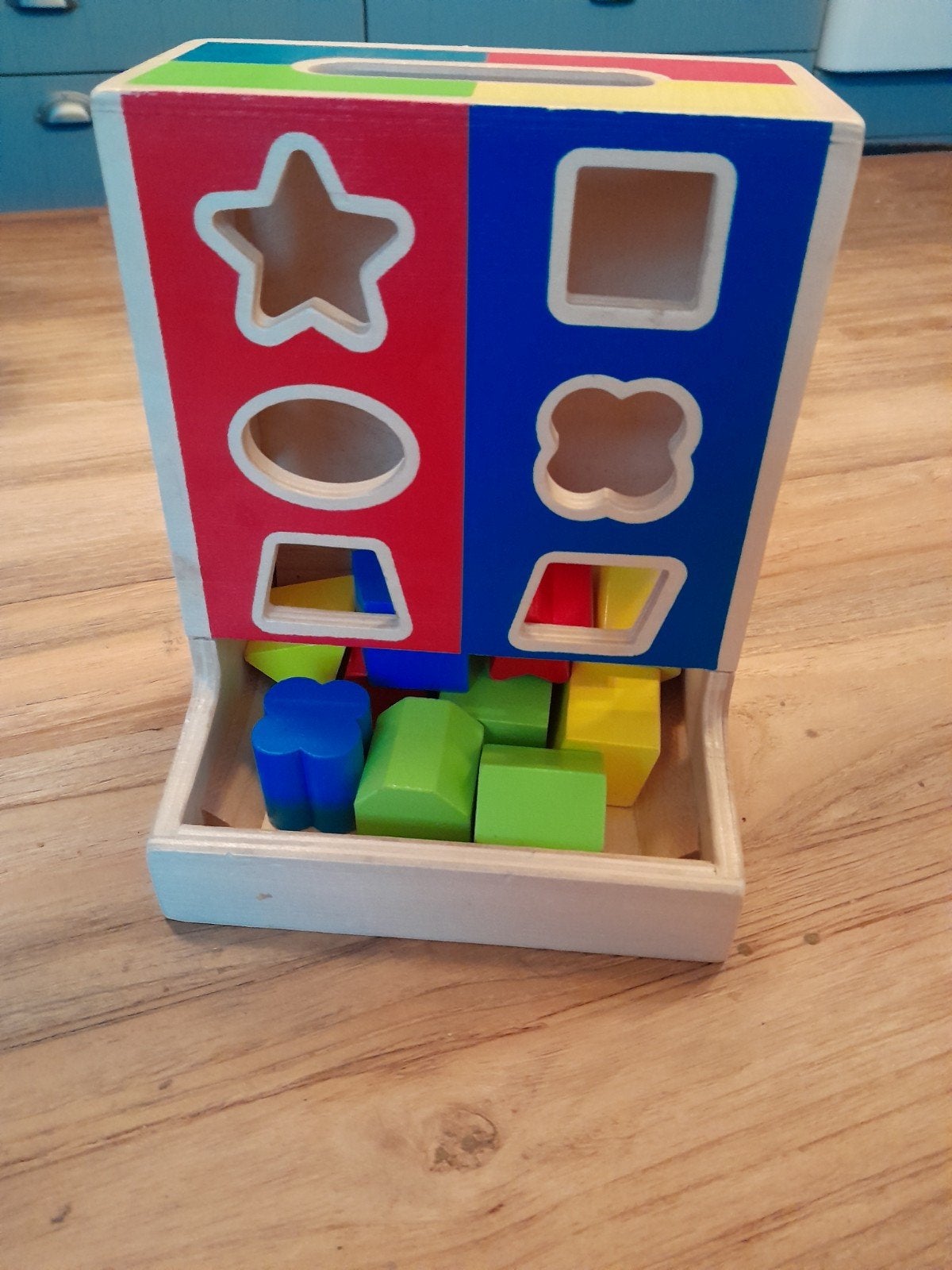 Houten speelgoed, vormen sorteren. Melissa en Doug, Ophalen of Verzenden