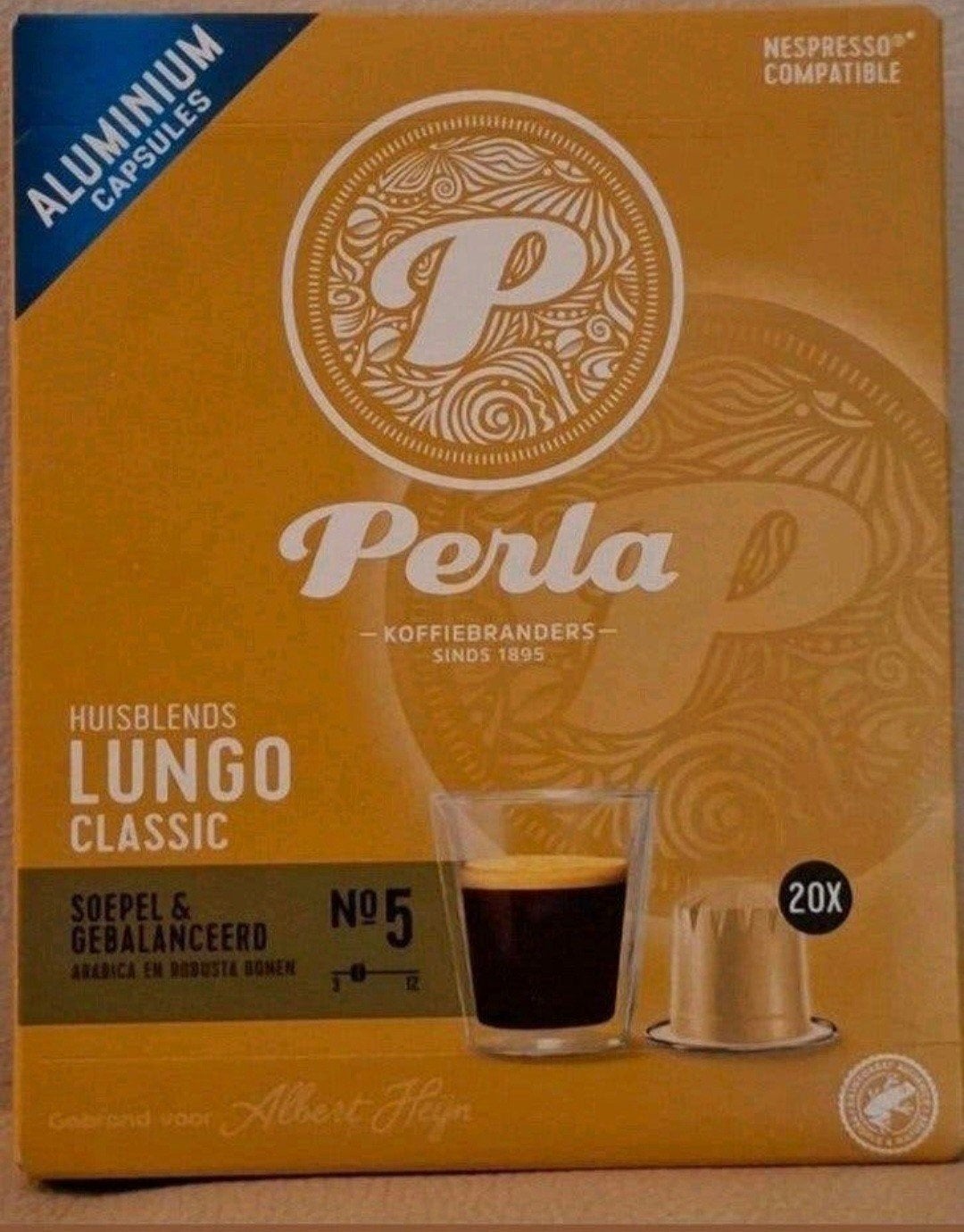 Perla Lungo No5 Koffie Nieuw!, Diversen, Ophalen of Verzenden