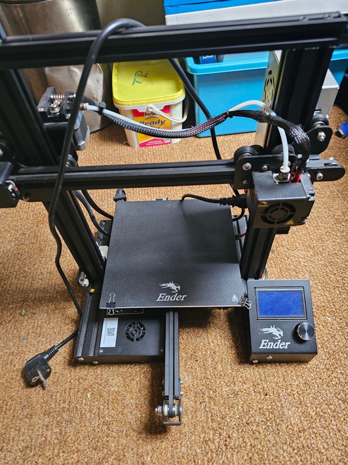 Te koop Ender Pro 3D printer met rollen fillement, Computers en Software, 3D Printers, Ender Pro, Gebruikt, Ophalen of Verzenden
