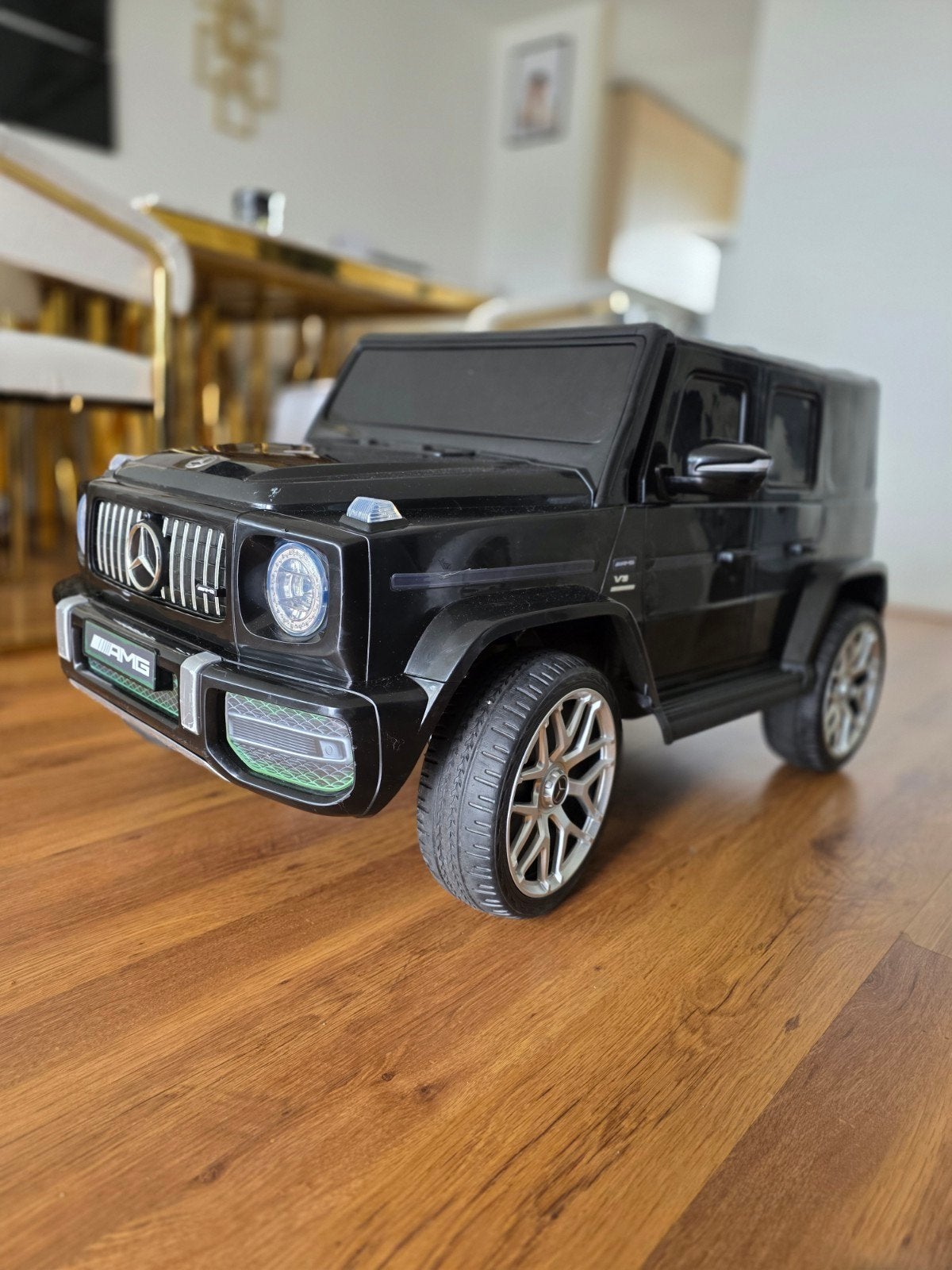 Mercedes-Benz G63 AMG Elektrische Kinderauto Zwart, Ophalen, Gebruikt