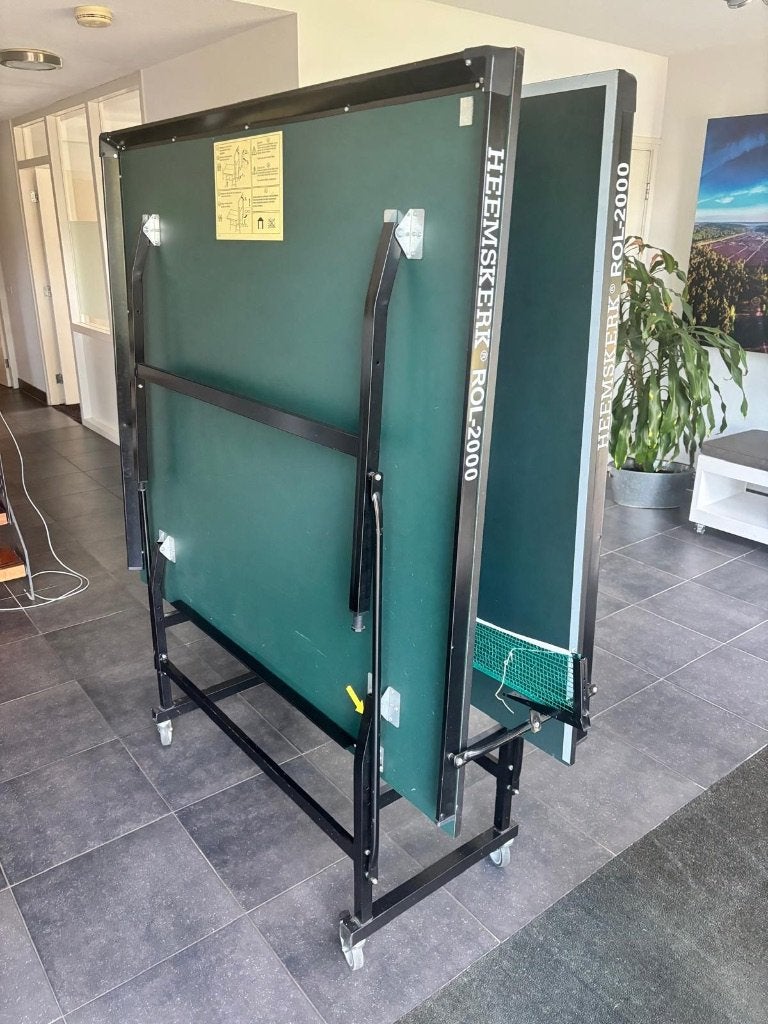 Ping Pong tafel Heemskerk ROL-2000, Ophalen, Gebruikt, Tafel Indoor, Verrijdbaar
