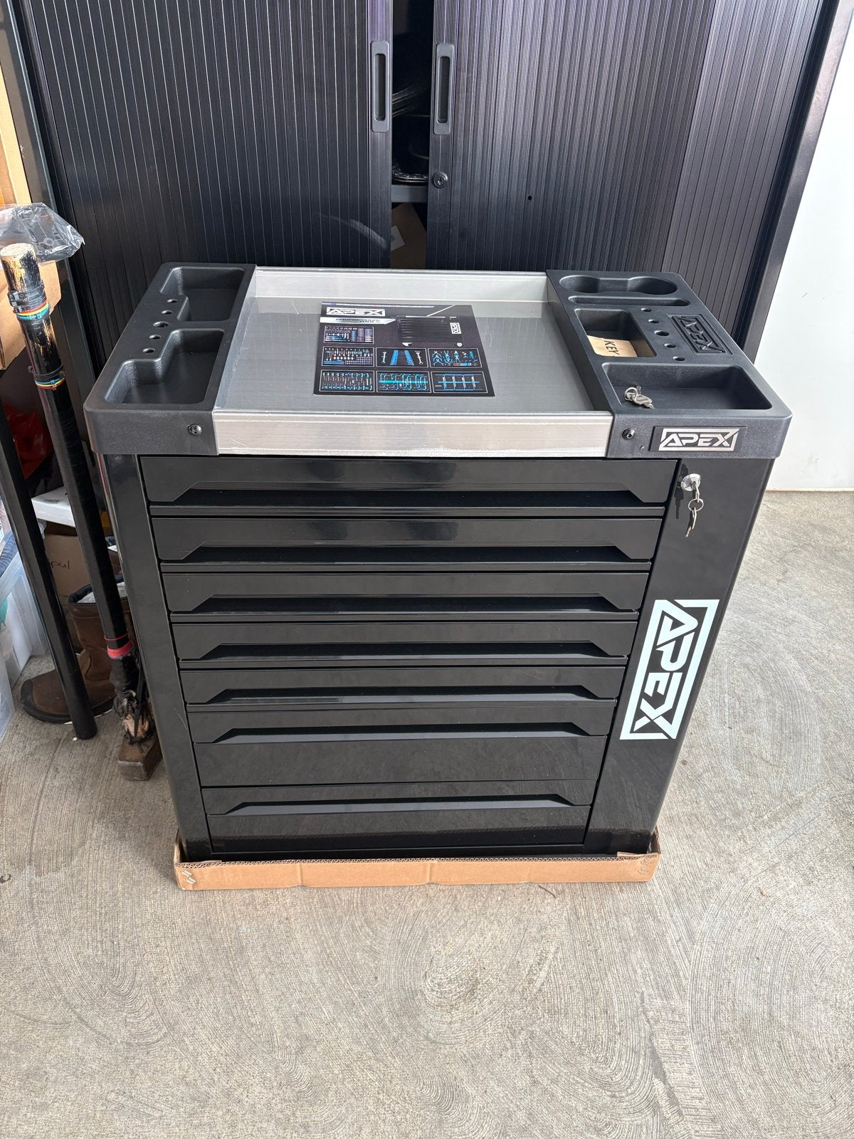 Nieuwe gereedschapswagen APEX 7 laden, compleet gevuld, Ophalen, Nieuw, Gereedschapsopslag, Overige merken