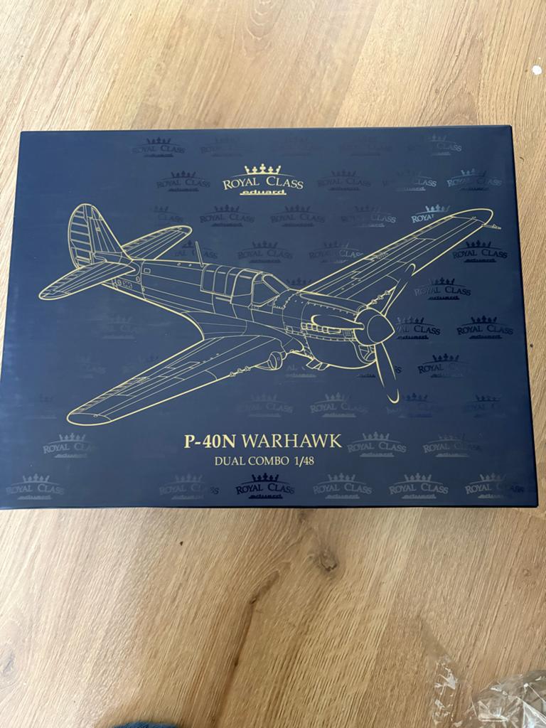 P-40N Warhawk Royal Class 1/48 modelbouw kit, Overige merken, Ophalen of Verzenden, Zo goed als nieuw, Groter dan 1:72