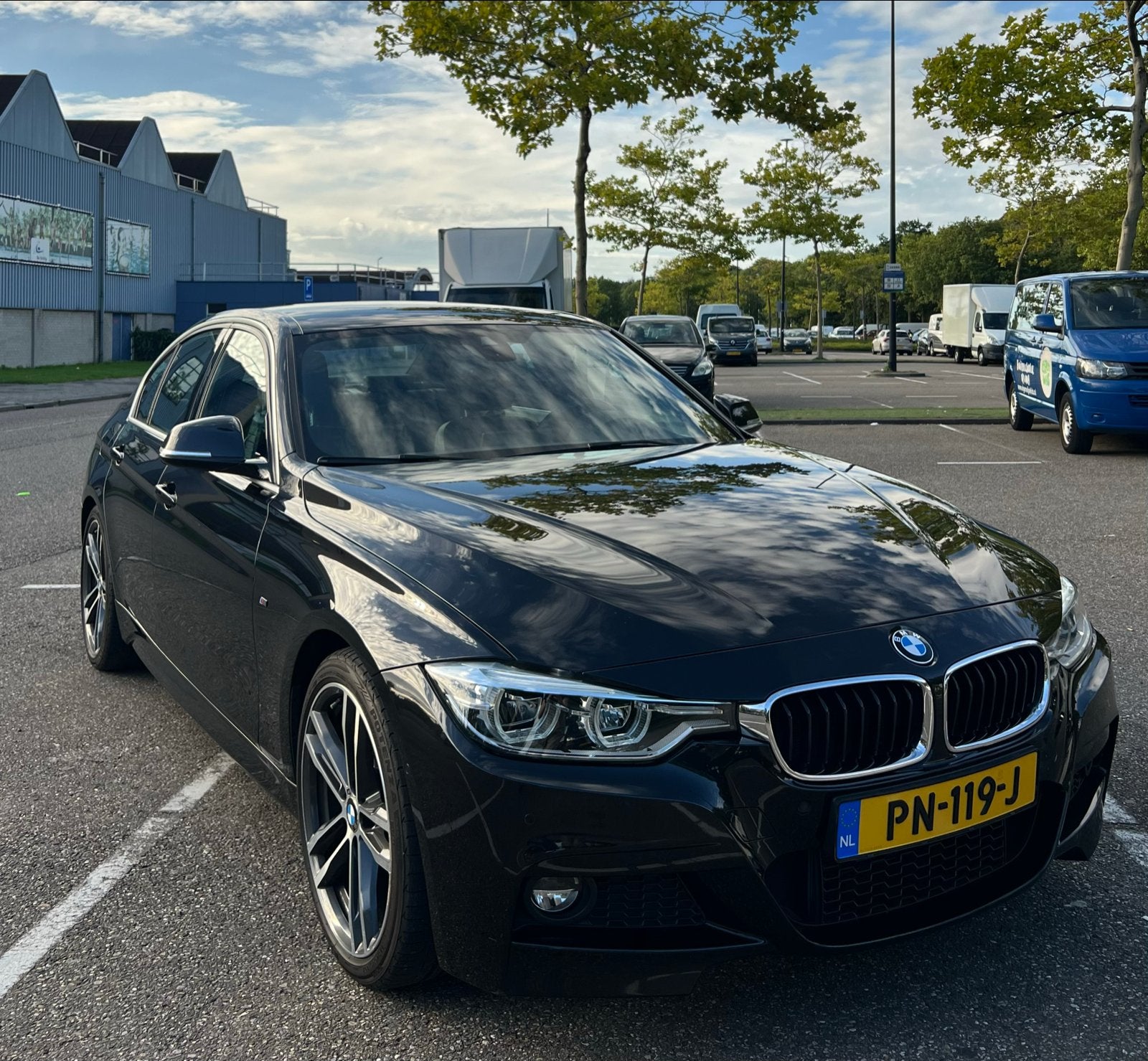 BMW 3-Serie 320i 184pk Aut 2017 Zwart, 1998 cc, Achterwielaandrijving, 1800 kg, 4 cilinders