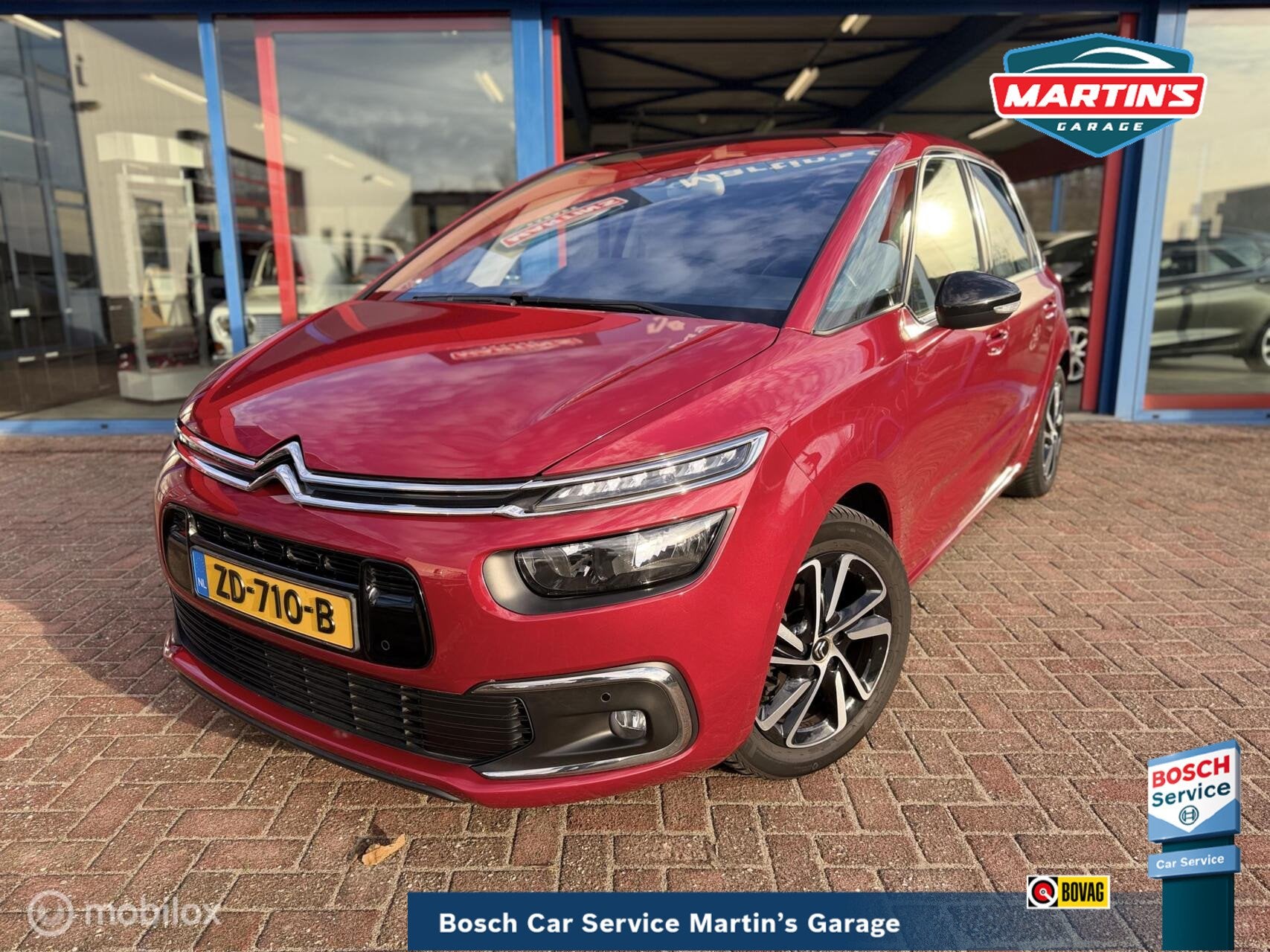 Citroën C4 Spacetourer 1.2 PureTech Feel | CRUISE | CLIMA |, Voorwielaandrijving, Stof, Gebruikt, 1199 cc