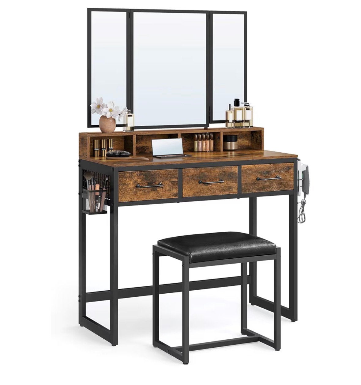 Make-up tafel, Ophalen, Zo goed als nieuw, 100 tot 150 cm, Minder dan 100 cm
