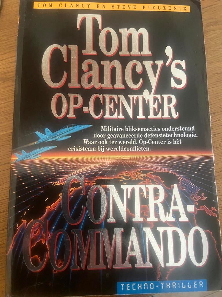 Contra-Commando van Tom Clancy’s op-center, Boeken, Ophalen of Verzenden, Gelezen