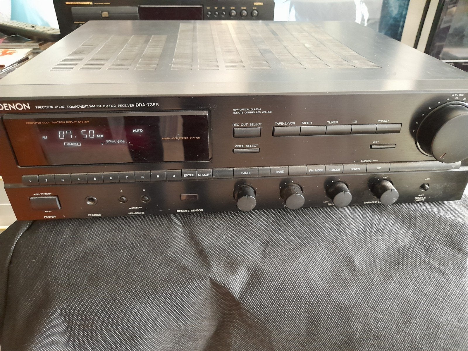 Denon DRA 735R stereo receiver  / onderhoud, Ophalen, Denon