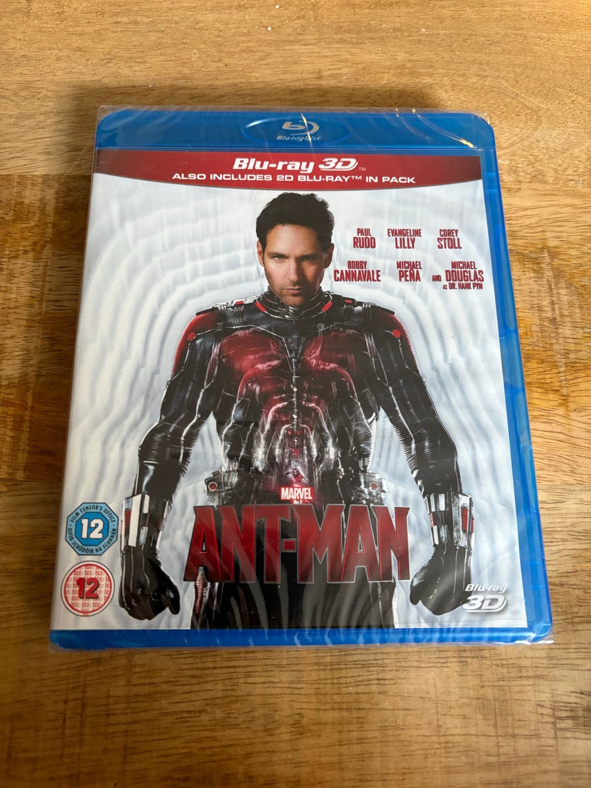 Ant-Man Blu-ray 3D + Blu-ray - Nieuw in verpakking, Engels, Nederlands, Film, Actie