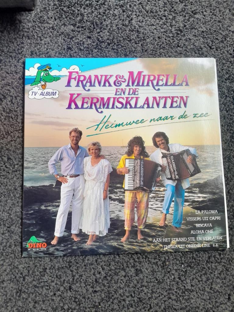 Frank &Mirella en de Kermisklanten lp, Ophalen of Verzenden, Gebruikt, 12 inch, Levenslied of Smartlap