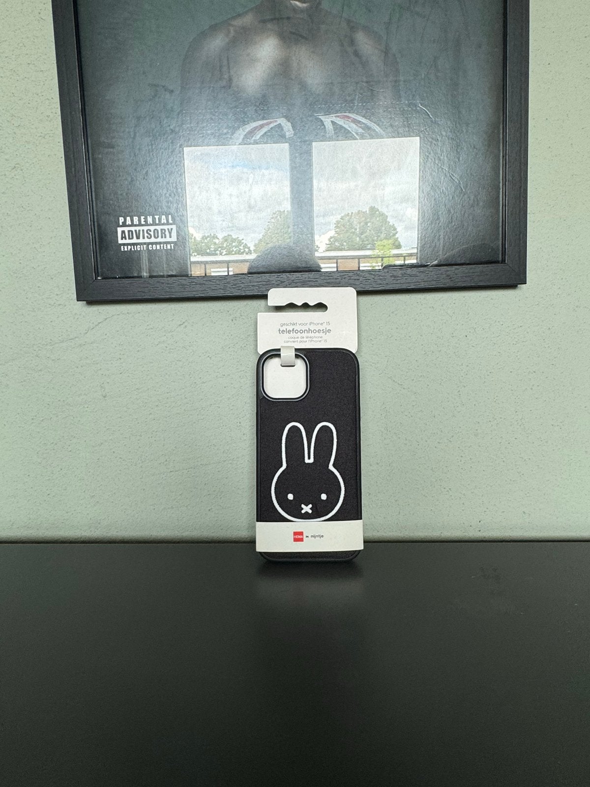 Nijntje telefoonhoesje voor iPhone 15, Telecommunicatie, Zwart, Overige merken, Nieuw, Hoesje of Tasje