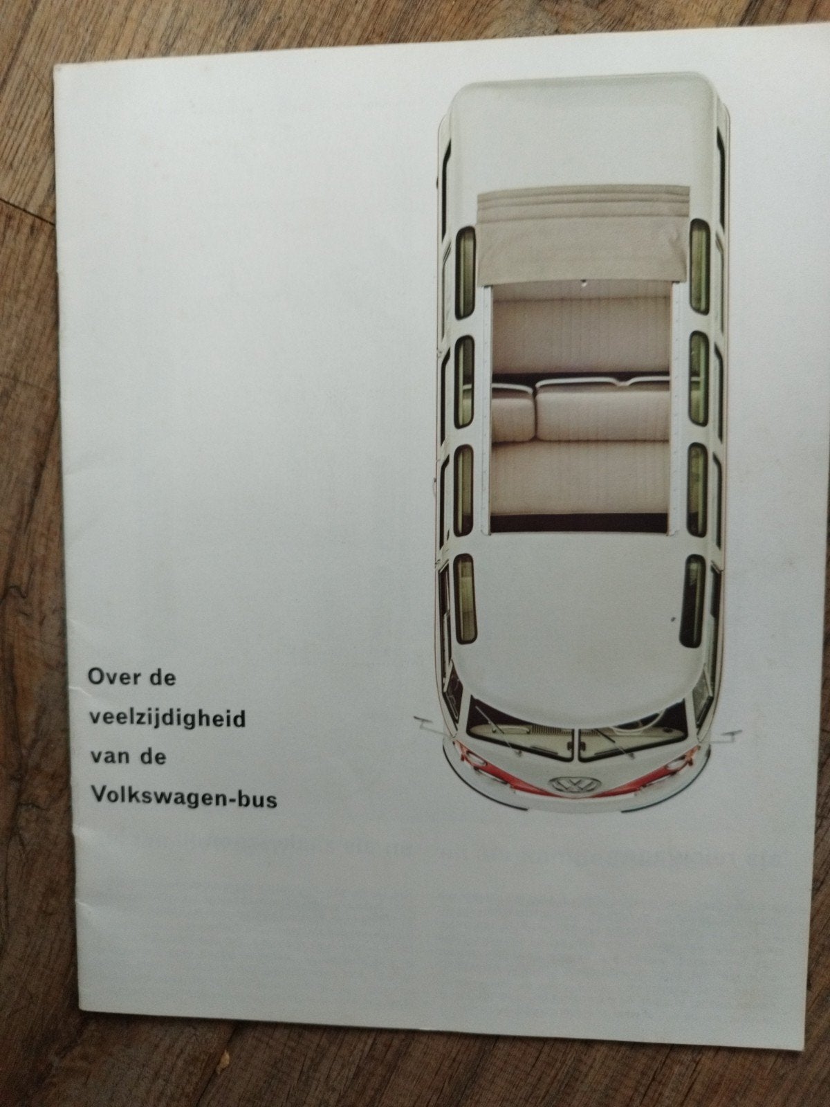 Volkswagen Bus Brochure 1964 - Nederlands - 20 pagina's, Volkswagen, Ophalen of Verzenden, Zo goed als nieuw, Volkswagen