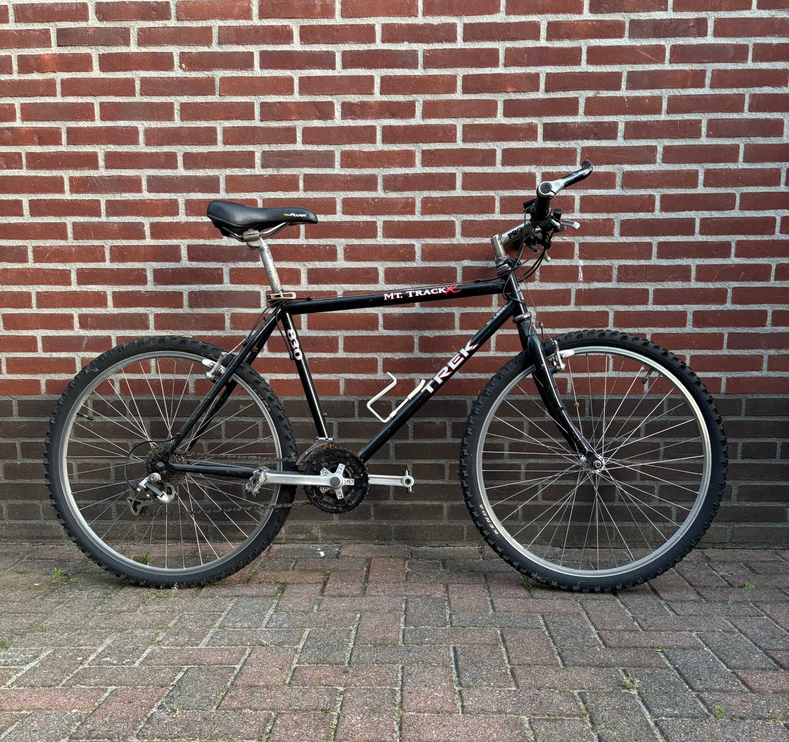 Mountainbike (merk) Trek, Fietsen en Brommers, Gebruikt, 26 inch, Velgrem, 15 tot 20 versnellingen