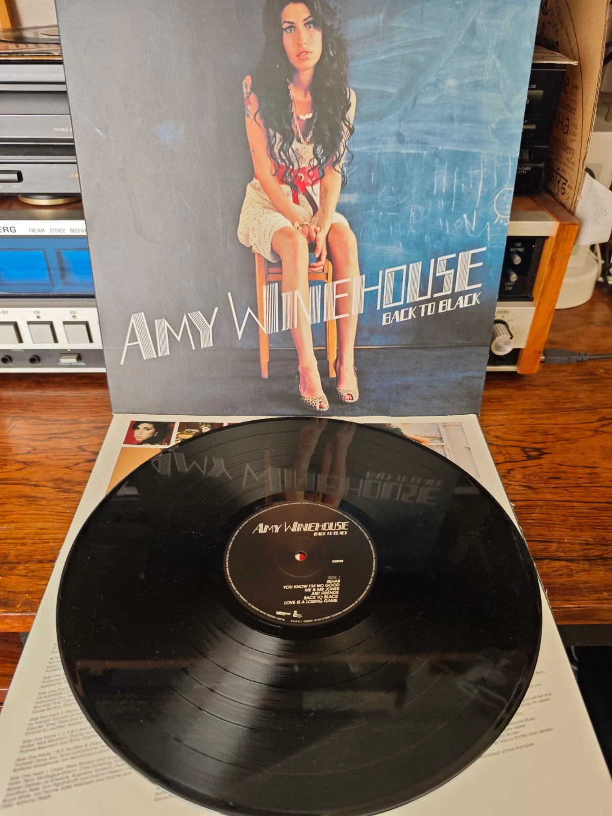 Amy Winehouse - Back to Black LP, Ophalen of Verzenden, Gebruikt, 12 inch, LP