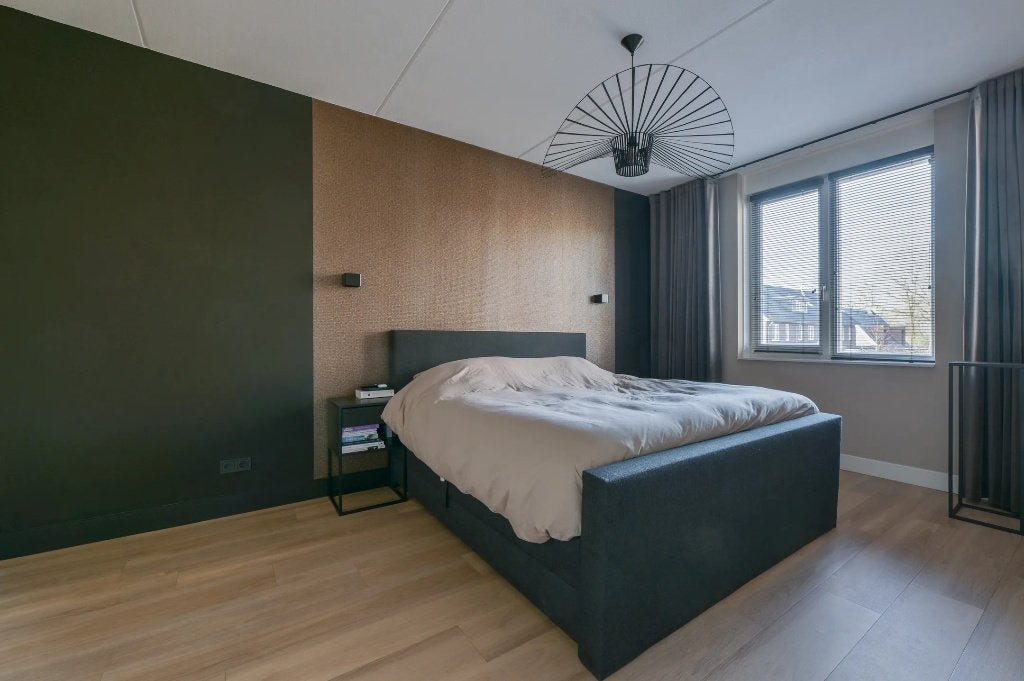 Hanglamp 100 cm breed zwart, Ophalen, E27 (groot), Kunststof, Modern, vintage