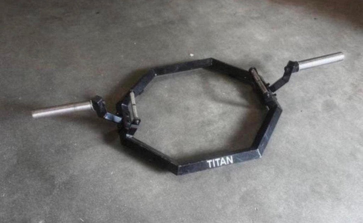 Trap Bar / Hexa Barbell 50/51 mm, Sport en Fitness, Fitnessmaterialen, Ophalen, Zo goed als nieuw, Halterstangen