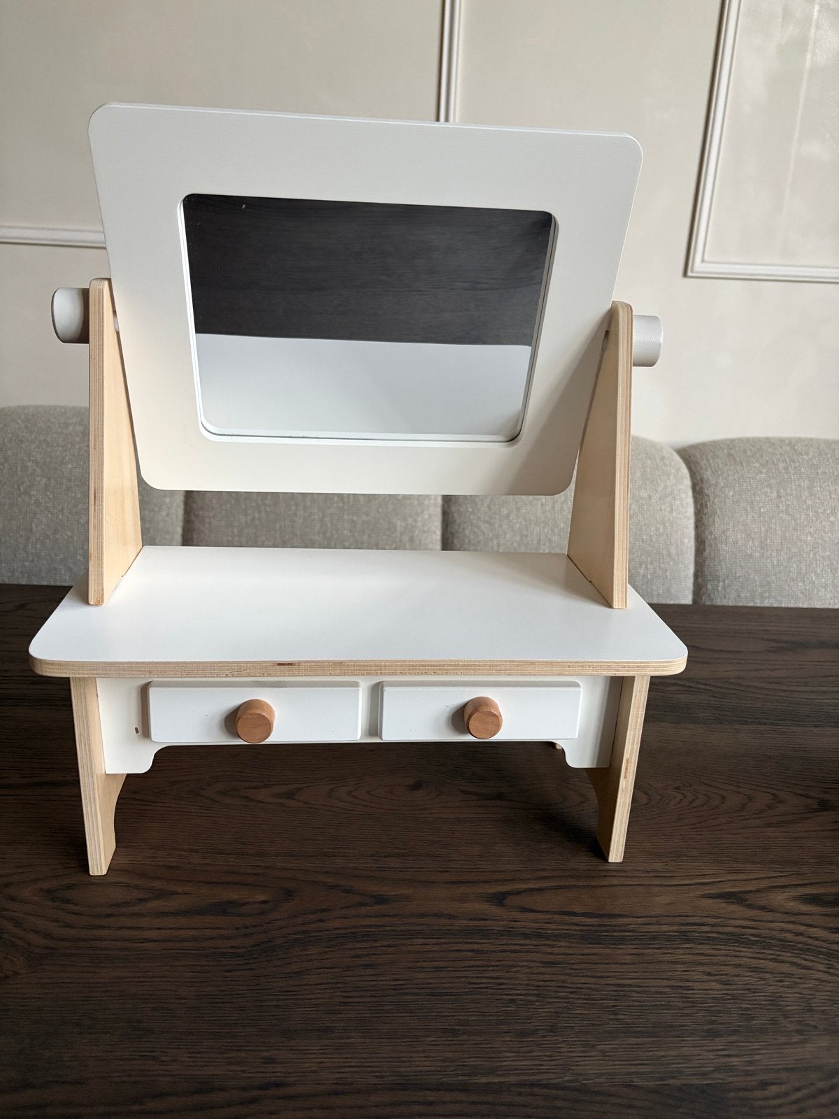 Make-up tafel Petit Amélie met spiegel en lades, Ophalen, Zo goed als nieuw, Meisje
