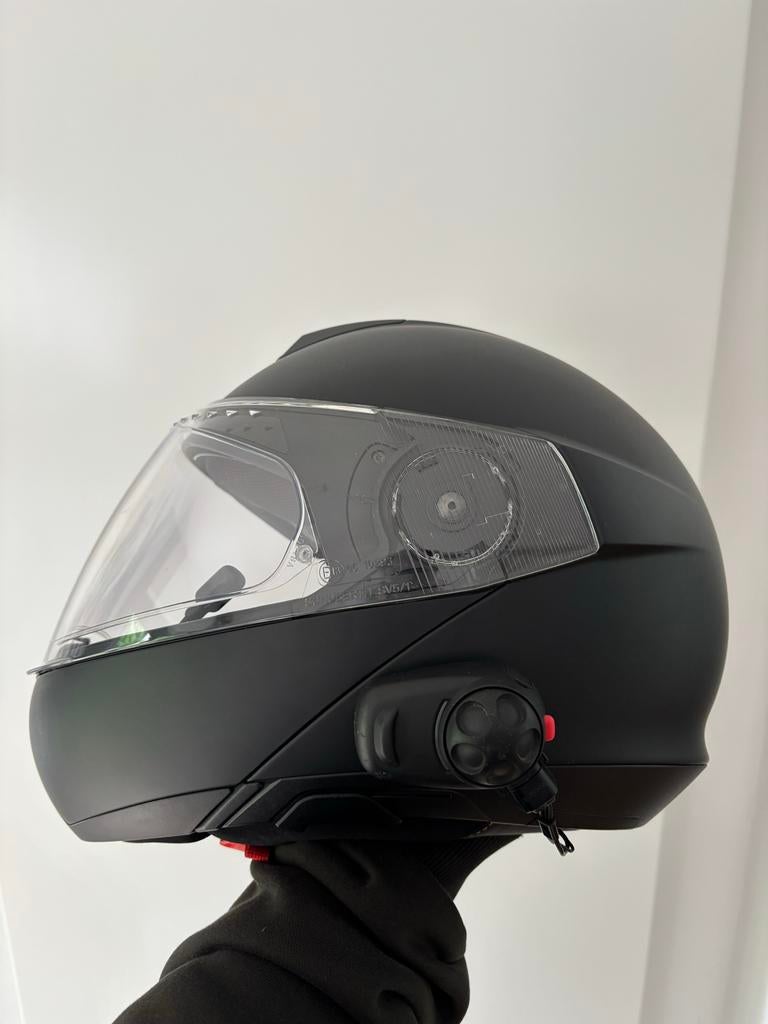 Schuberth C4 Basic Systeemhelm - Maat S - Sena helmsysteem, Motoren, Kleding | Motorhelmen, Systeemhelm, S, Overige merken, Tweedehands