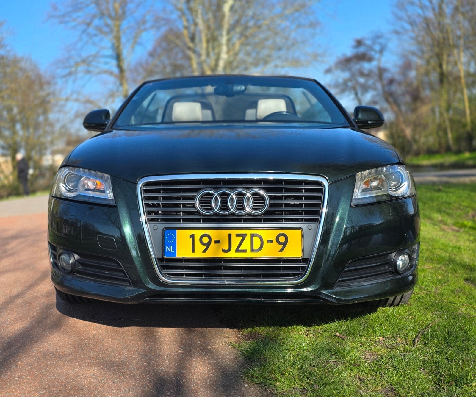 Audi A3 1.8 Tfsi 118KW Cabrio AUT 2009 Groen, Auto's, Audi, 15 km/l, Beige, 4 cilinders, Cabriolet