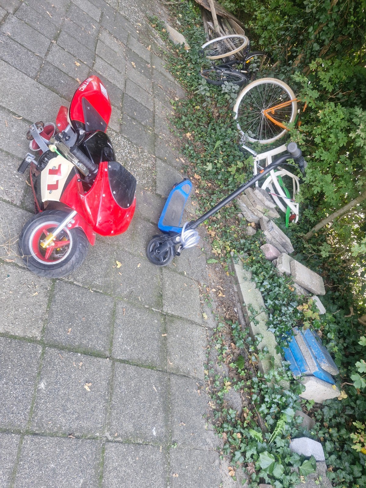 Ninebot E-step en Nitro Mini Bike te koop, Ophalen, Gebruikt, Nitro, Pitbike