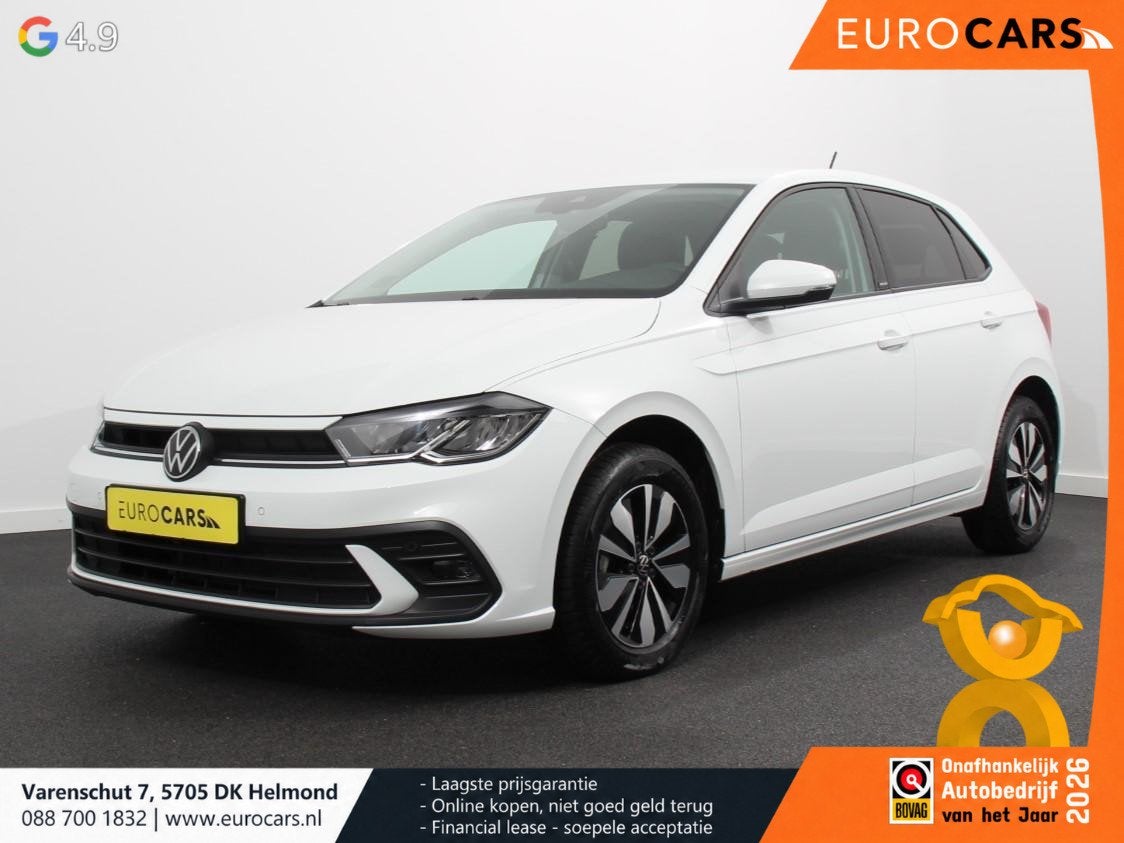 Volkswagen Polo 1.0 TSI Move Navigatie App Connect / Android, Auto's, Voorwielaandrijving, Stof, Gebruikt, Euro 6