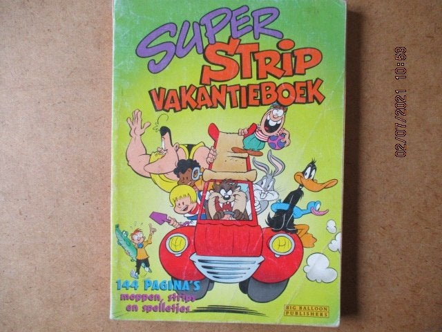 adv4916 super strip vakantieboek 2, Boeken, Stripboeken, Eén stripboek, Ophalen, Gelezen