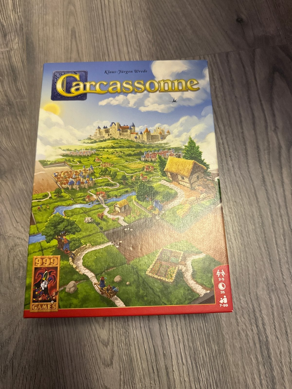 Carcassonne Bordspel - Strategisch Tegellegspel, Een of twee spelers, Ophalen, Nieuw