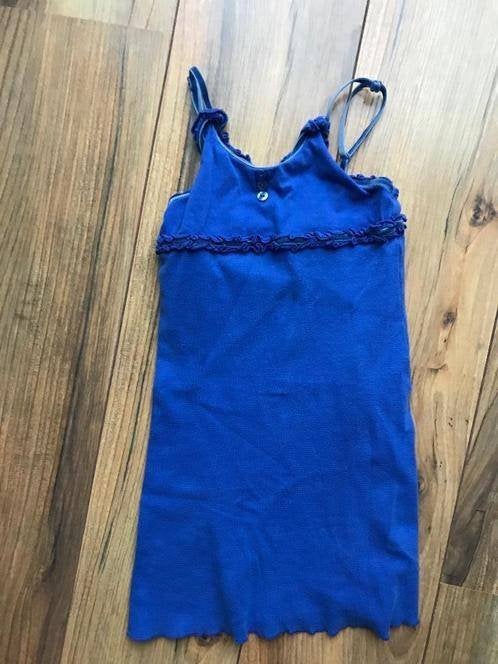 Kiddo girls blauw jurk in maat 122/128, Ophalen, Gebruikt, Meisje, Jurk of Rok