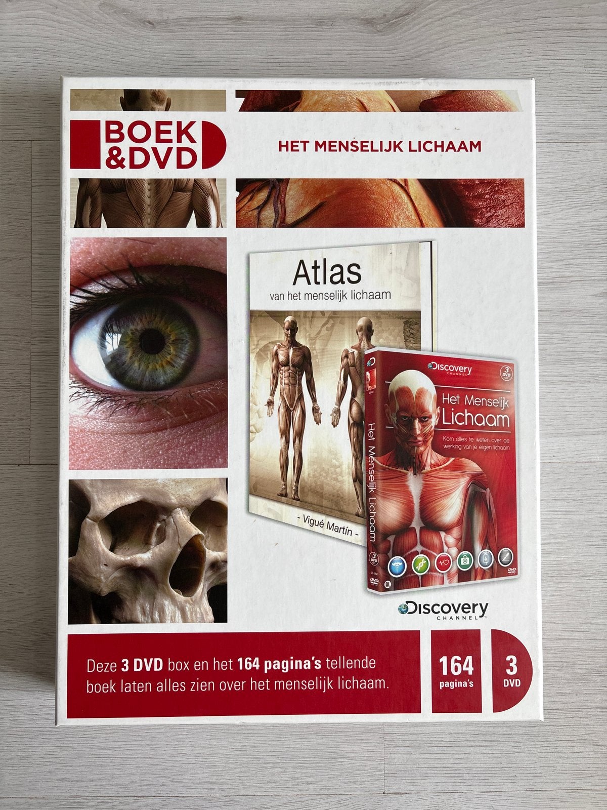 Het Menselijk Lichaam: Boek & DVD Boxset (Discovery Channel), Boeken, Ophalen of Verzenden, Nieuw