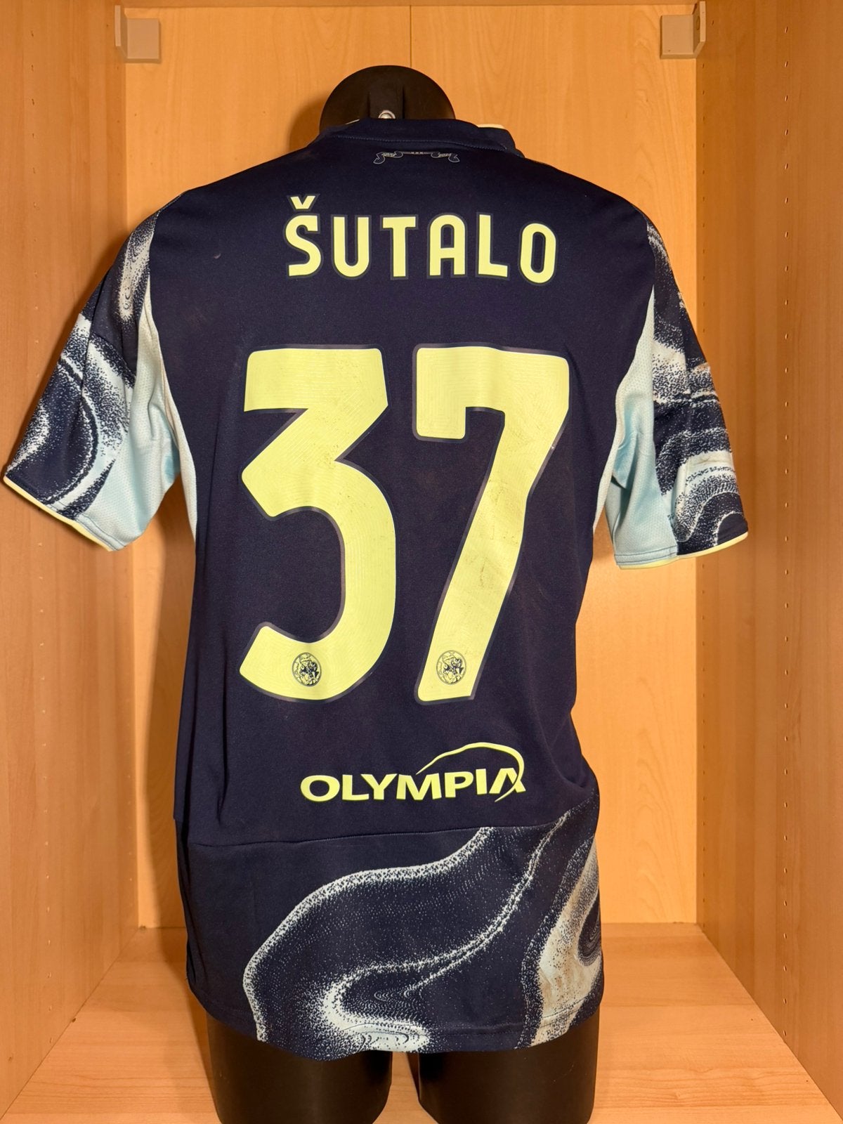 Te ruil! Matchworn Ajax shirt Sutalo 2025/26!, Verzamelen, Sportartikelen en Voetbal, Ophalen of Verzenden, Shirt