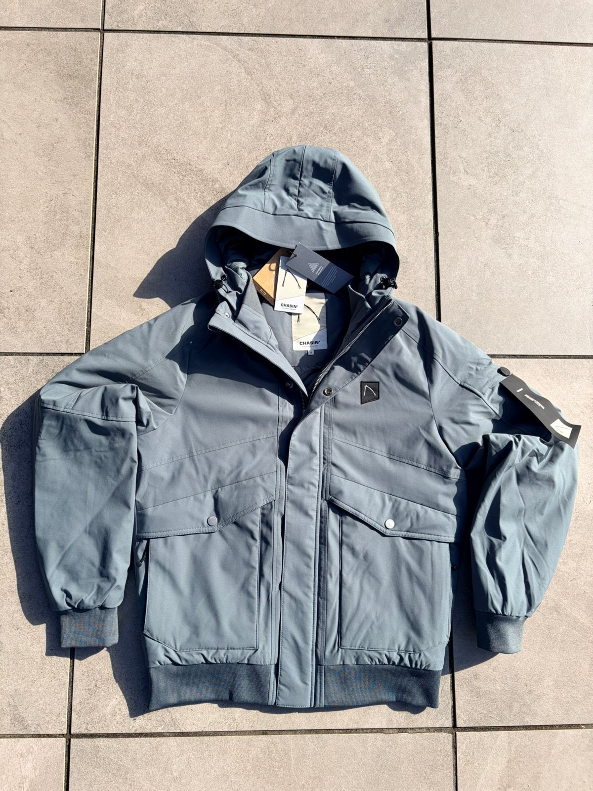 Winterjas Chasin maat M nieuw met prijskaart, Ophalen of Verzenden, Nieuw, Maat 48/50 (M), Blauw
