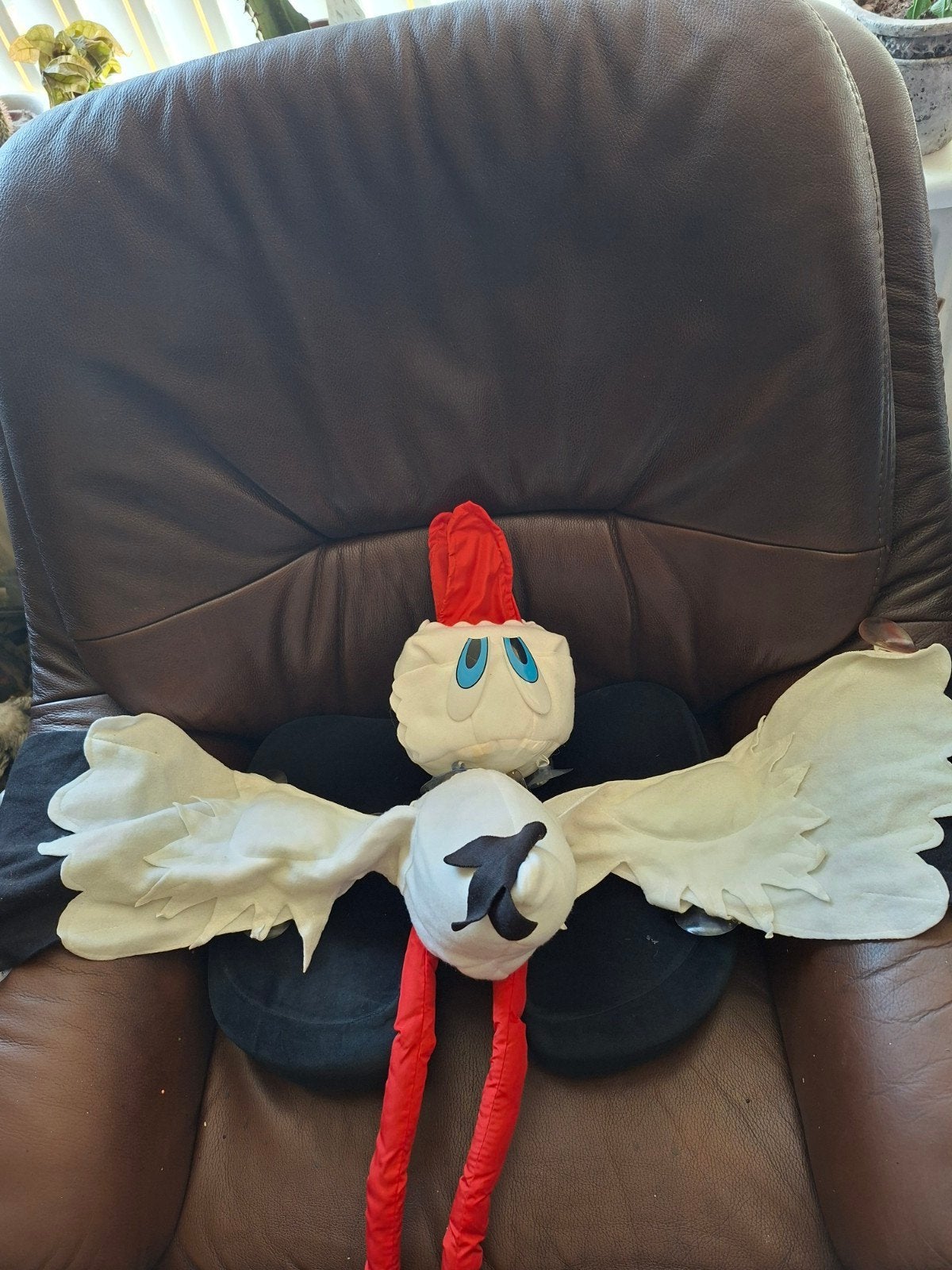 Grote ooievaar knuffel - Ideaal voor geboorte cadeau, Overige merken, Overige karakters, Overige typen, Ophalen of Verzenden