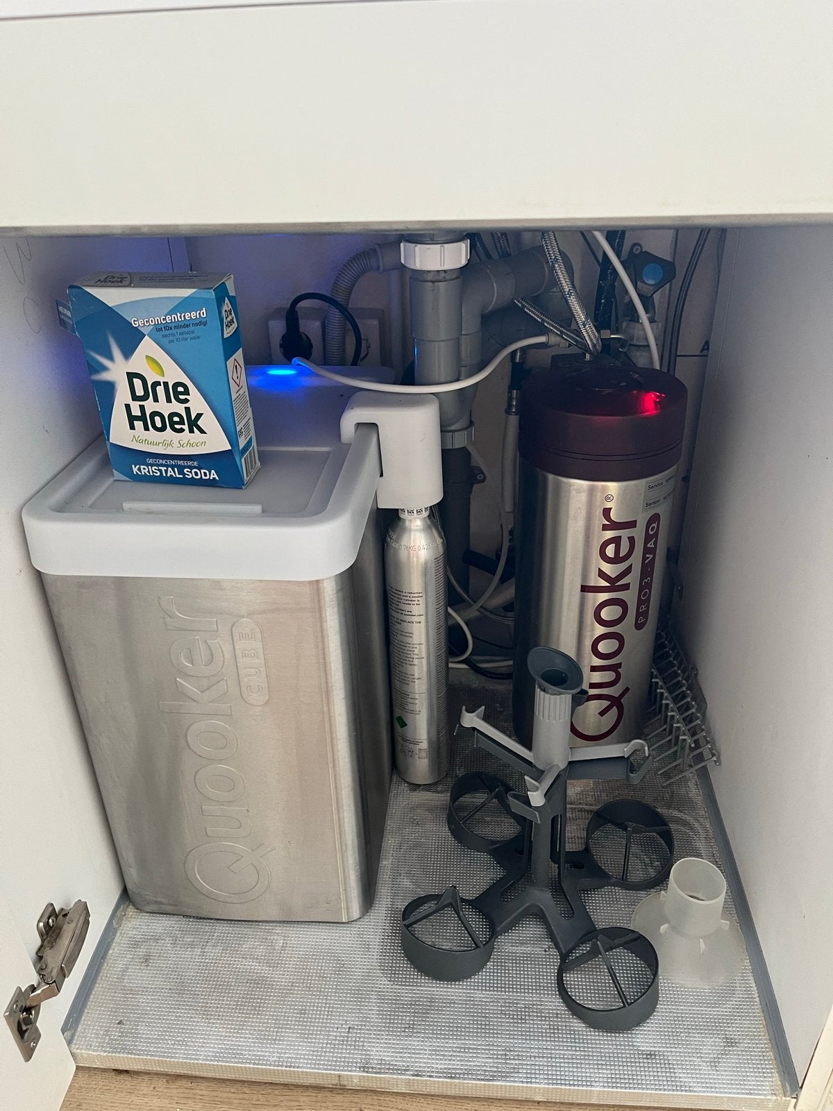 Quooker Combi+ met kraan en CUBE (bruiswater), Ophalen, Zo goed als nieuw