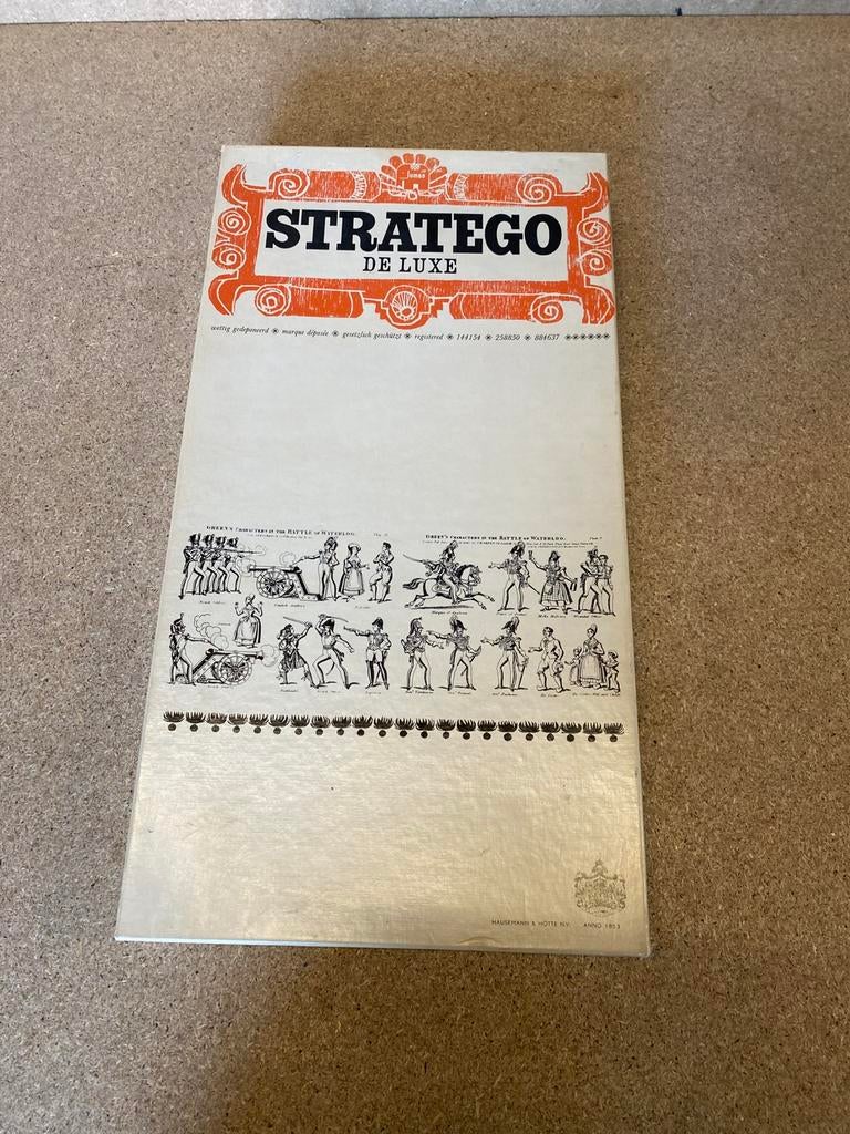 Stratego de luxe uit 1966 compleet, Een of twee spelers, Ophalen of Verzenden, Zo goed als nieuw