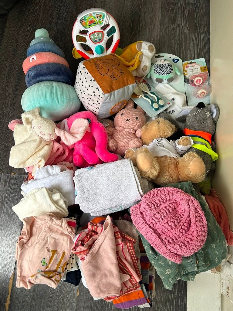 Gratis babyspullen, Ophalen, Gebruikt