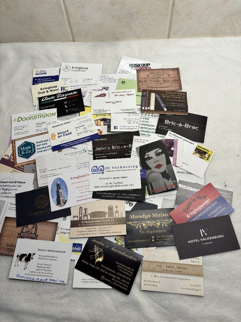 Business Cards of Visite Kaartjes, Ophalen of Verzenden, 2000 tot heden, Visitekaartje