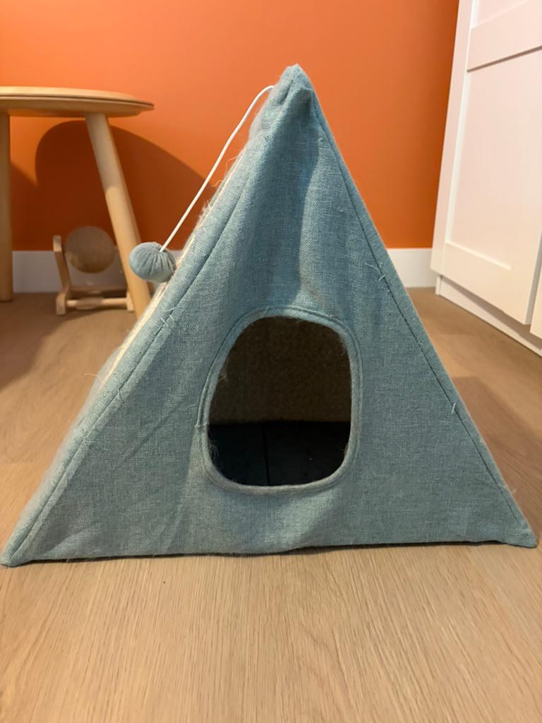Cat tent bed, Dieren en Toebehoren, Katten-accessoires, Ophalen, Zo goed als nieuw