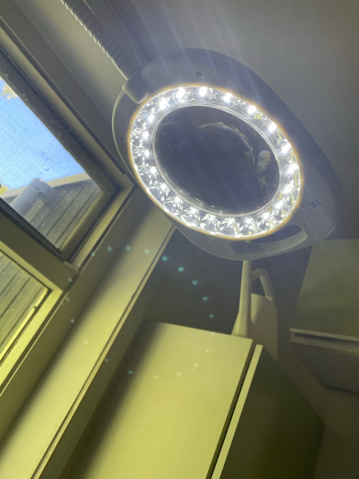 Verstelbare LED loeplamp, Ophalen of Verzenden, Gebruikt, Loeplamp