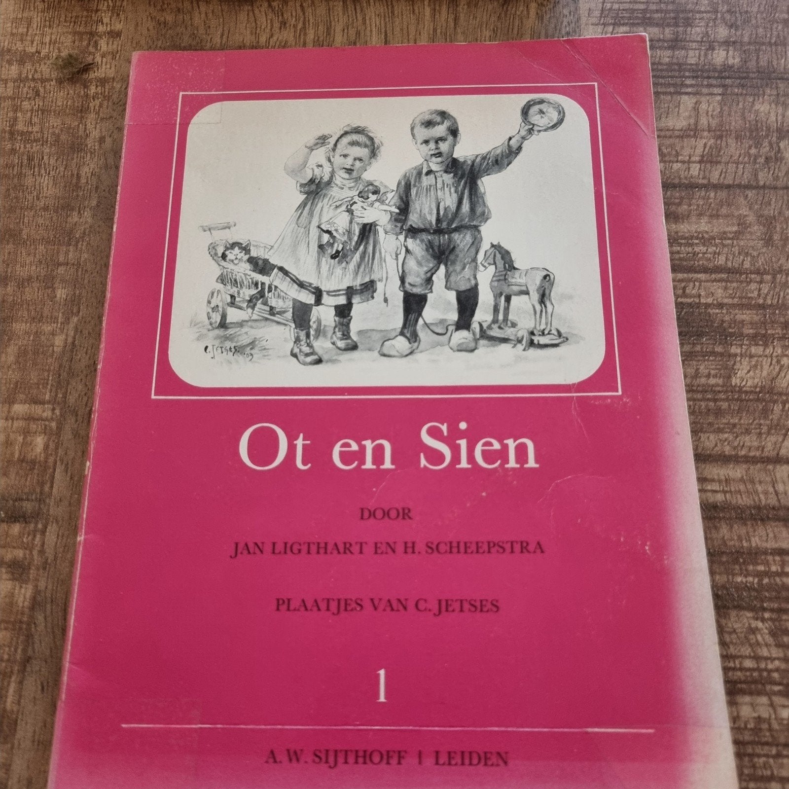 Ot en Sien - Klassiek kinderboek van Ligthart en Scheepstra, Ophalen of Verzenden, Gelezen, Jan Ligthart en H. Scheepstra, Fictie algemeen