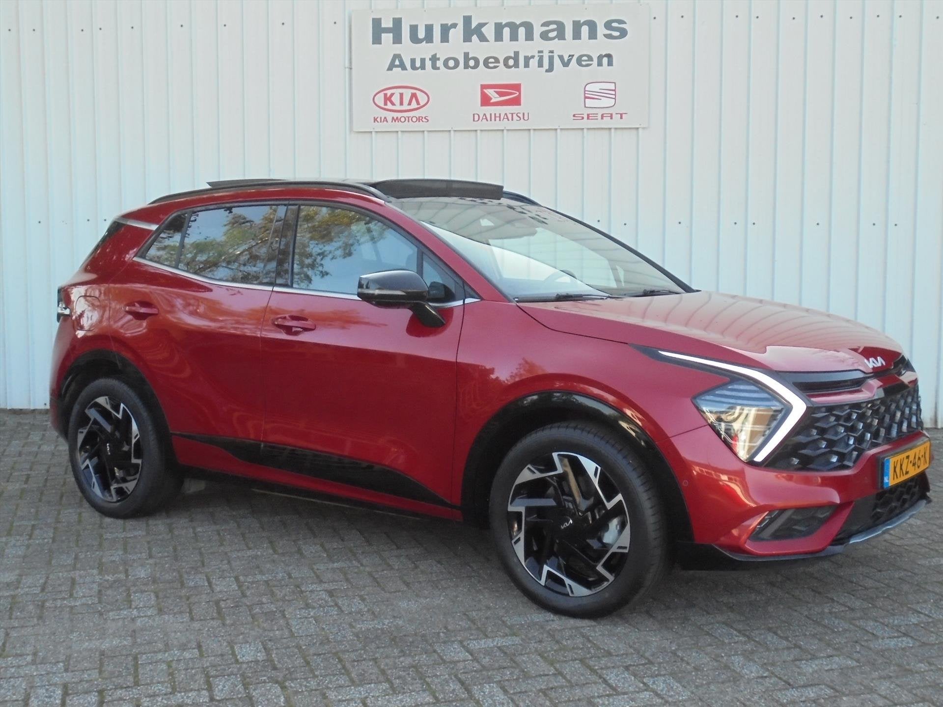 Kia Sportage 1.6 T-GDi 265PK PLUGIN HYBRIDE GT-PLUSLINE PANO, Auto's, Automaat, 1350 kg, Gebruikt, 4 cilinders